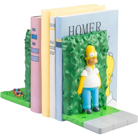 Organiza a estante com humor através do Apoio de Livros Homer Os Simpsons da Erik. Uma peça decorativa e útil para fãs da série. Descobre já!