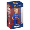 Futebol em ponto pequeno: figura Minix de Dani Olmo do FC Barcelona com 12 cm