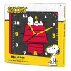 Relógio de Parede Snoopy Peanuts com cerca de 25 cm