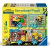 Descobre o puzzle Minions 3 da Ravensburger com quatro desafios de 12