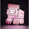 Candeeiro em forma de caixa com o porco de Minecraft. Uma decoração com personalidade para o quarto ou a secretária de qualquer fã do jogo. Encontra o teu aqui.