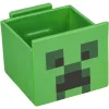 Taça para snacks com o Creeper de Minecraft
