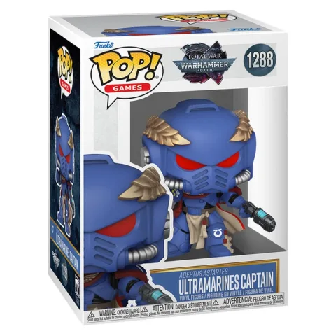 Pela glória do Imperium: o Capitão Justian dos Ultramarines em figura Funko POP! de vinil