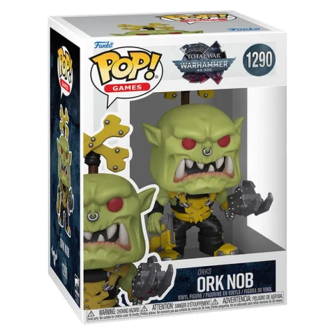 WAAAGH! Um Ork Nob em figura Funko POP! de vinil
