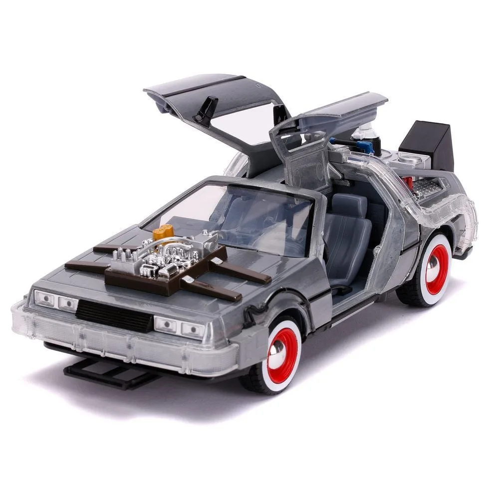 Viaja no tempo com o carro de Regresso ao Futuro da Jada Toys