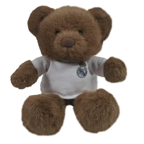 Peluche urso com camisola Real Madrid de 20 cm