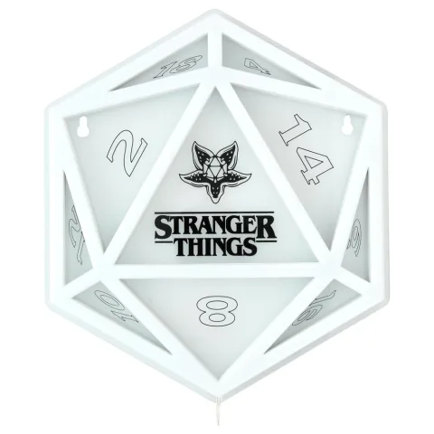Candeeiro de parede com efeito neon LED inspirado em Stranger Things 5