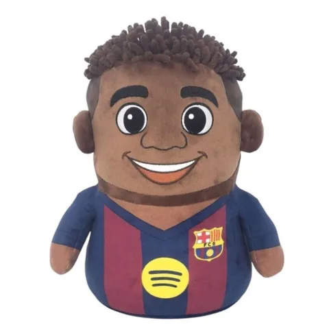 Peluche Squishy Lamine Yamal FC Barcelona com 30 cm