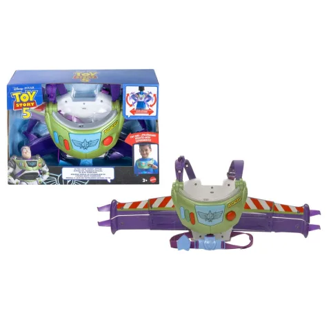 Parte em missões galácticas com a Mochila Propulsora Buzz Lightyear de Toy Story 5: asas em X