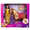 Boneca Bela e o cavalo Philippe da Disney Princesas