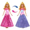 Muda o vestido de rosa para azul com a Boneca Aurora A Bela Adormecida Disney da Mattel. Corpete que se ilumina e muita magia para brincar. Descobre!